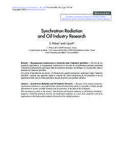 Oil & Gas Science and Technology – Rev. IFP, Vol[removed]), No. 5, pp[removed]Copyright © 2005, Institut français du pétrole