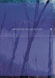 MONITORING IMPLEMENTATION  12 Volume II: Fire Preparation, Response and Recovery
