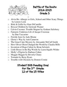 Microsoft Word - BattleOfTheBooks20132014OnePageGR3