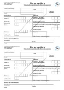 Landeskontrollverband Berlin-Brandenburg eV Straße zum Roten Luch 1aWaldsieversdorf Ziegenmilch