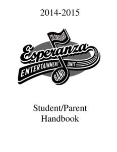 [removed]Student/Parent Handbook  Booster Executive Board and Chair Directory .................................................................. page 5