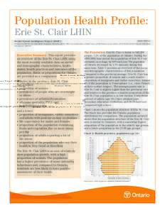 Population / Medicine / Statistics / Death / Health / Years of potential life lost / Erie St. Clair LHIN / Mortality rate / Chronic / Demography / Epidemiology / Actuarial science