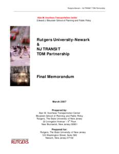 Microsoft Word - Final RU TDM report Final[removed]doc