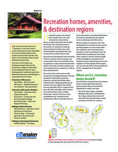 N4012-01  Recreation homes, amenities, & destination regions  D