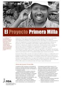 El Proyecto Primera Milla ı Los teléfonos móviles son un instrumento importante para el Mkulima shu shu shu, o cazadatos, Stanley Mchome, que se