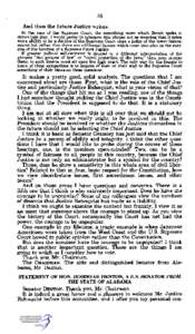 36  And then the future Justice writes: In the case of the Supreme Court, the something more which Borah spoke 01 comes into play. I would prefer to interpret this phrase not as meaning that it takes more ability to be a