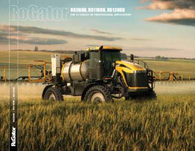 RG900B, RG1100b, RG1300b  RG900B | RG1100B | RG1300B THE #1 CHOICE OF PROFESSIONAL APPLICATORS