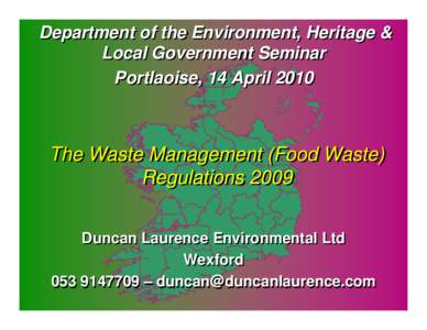 Commercial waste / Waste / Environment / Food waste