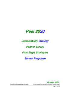 Microsoft Word - FINAL PEEL 2020 SURVEY REPORT OCTOBER 2007.doc