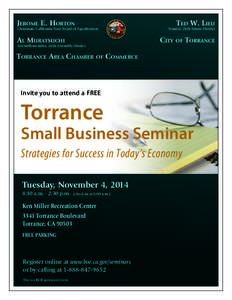 Torrance Small Business Seminar