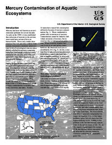 Mercury Contamination of Aquatic Ecosystems Fact Sheet FS[removed]U.S. Department of the Interior–U.S. Geological Survey