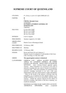 R v Chong; ex parte A-G (QldQCA 22