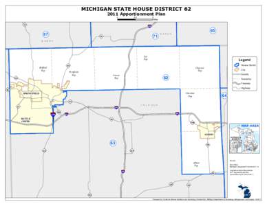 MICHIGAN STATE HOUSE DISTRICTApportionment Plan 0 2.5