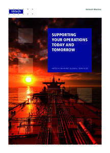 SUPPORTING YOUR OPERATIONS TODAY AND TOMORROW  IMTECH MARINE GLOBAL SERVICES