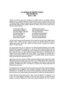 USHBC Council Minutes March 08