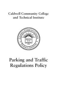 Parking and Traffic REgulations Policy