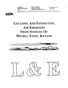 Locating and Estimating Sources of methyl ethyl ketone