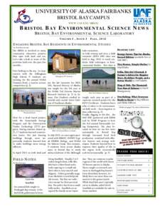 BBESL Newsletter Fall 2012