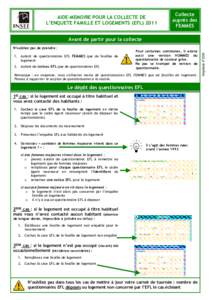 Microsoft Word - AIDE MMOIRE POUR LA COLLECTE EFL2011 Femmes v5.doc