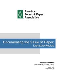 Microsoft Word - Documenting the Value of Paper FINAL.docx