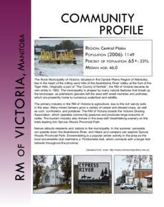 VICTORIA , Manitoba of RM  COMMUNITY