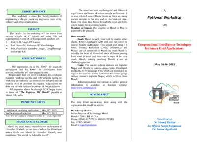 Indian Institute of Technology Mandi / Mandi /  Himachal Pradesh / Smart grid / Jogindernagar / Kullu / Indian Institutes of Technology / Mandi district / States and territories of India / Himachal Pradesh / Mandi