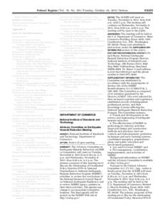 Federal Register / Vol. 76, No[removed]Tuesday, October 18, [removed]Notices Comment 29: Surrogate Value for Tape Comment 30: Density Conversion for Layo Wood’s Packing Fiberboard  Dated: October 11, 2011.