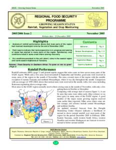 REGIONAL FOOD SECURITY PROGRAMME