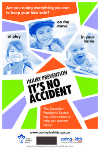 Are you doing everything you can to keep your kids safe? on the move at play