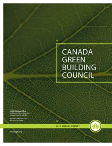 Canada green building council  CaGBC National Office