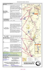 Blackstone River Greenway - Bike Path State/ Segment begins Comment Massachusetts MA-7. Worcester, Brosnihan Square