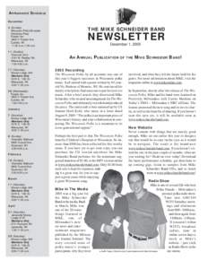 Mike Schneider Band Newsletter (Dec[removed]PDF.p65