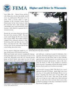 Floodplain / National Flood Insurance Program / Physical geography / Geography of the United States / June 2008 Midwest floods / Water / Floods in the United States / Gays Mills /  Wisconsin