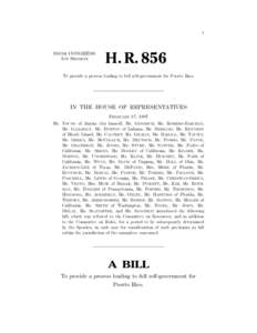 I  105TH CONGRESS 1ST SESSION  H. R. 856