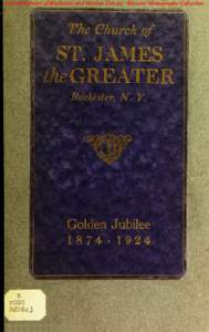 Central Library of Rochester and Monroe County · Historic Monographs Collection  .ATER Golden Jubilee