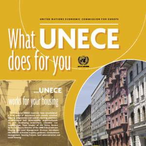 Housing association / Housing / United Nations Economic and Social Council / Real estate / OECD Environmental Performance Reviews / Government / UNECE Population Activities Unit / Social programs / United Nations Economic Commission for Europe / Public housing