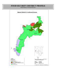 FOOD SECURITY DISTRICT PROFILE Busia District, Western Province