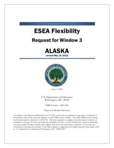 Microsoft Word - Alaska ESEA Flexibility Request Revised[removed]docx