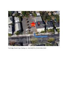 Here  The Bridge Church Foyer Parking Lot[removed]MARTIN LUTHUR KING JR WAY 