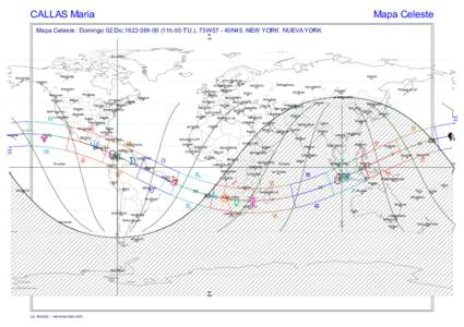 CALLAS Maria  Mapa Celeste Mapa Celeste : Domingo 02.Dic.1923 06h 00 (11h 00 T.U.), 73W57 - 40N45 NEW YORK NUEVA YORK P