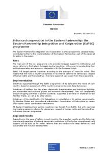 Eastern Partnership / EuropeAid Development and Cooperation / European Union / INOGATE / Russia–European Union relations / Politics / Europe / European Neighbourhood Policy