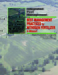 Integrated Pest Management BEST MANAGEMENT PRACTICES for