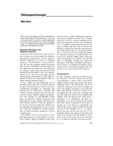 Pulmonary function testing / Respiratory physiology / Mechanical ventilation / Plethysmograph / Spirometer / Lung / Respiratory system / Negative pressure ventilator / Ventilation / Medicine / Pulmonology / Respiratory therapy