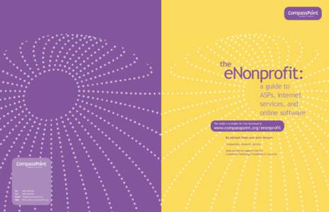 the  eNonprofit: a guide to ASPs, internet services, and