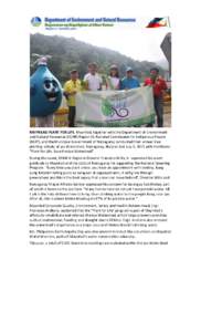 MAYNILAD PLANT FOR LIFE. Maynilad, together with the Department of Environment and Natural Resources (DENR) Region III, National Commission for Indigenous People (NCIP), and the Municipal Government of Norzagaray conduct