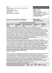 Surveillance / Crime prevention / Automatic number plate recognition / Closed-circuit television / Mass surveillance / Cost–benefit analysis / Police-enforced ANPR in the UK / Security / National security / Law enforcement