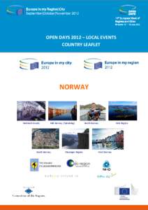 OPEN DAYS 2012 – LOCAL EVENTS COUNTRY LEAFLET NORWAY  Hedmark County