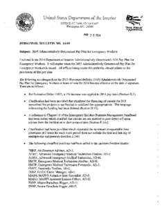 Occupational safety and health / Government procurement in the United States / Management / Employment compensation / Disaster preparedness / Emergency management / Humanitarian aid