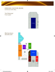 H O R S E S H O E S o u thern I ndiana Conference Center Map The Showroom First Level