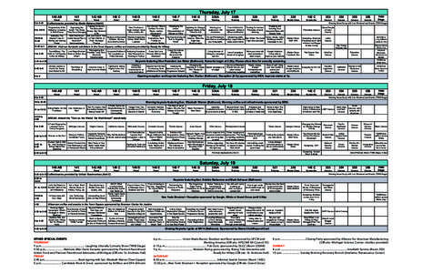 140 AB Panel 8 to 8:45 9 to 10:15 10:30 to